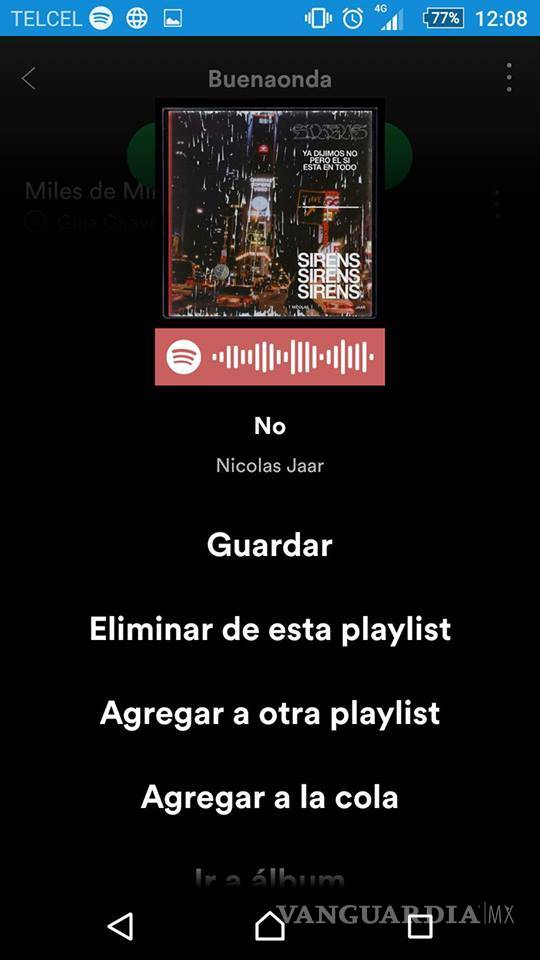 $!Spotify Codes: La nueva manera de compartir música