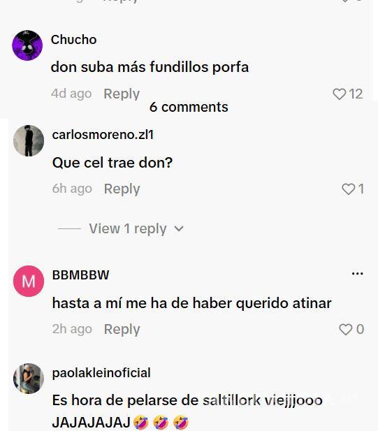 $!En mensajes de publicaciones, algunos usuarios lo alentaban a subir más contenido.