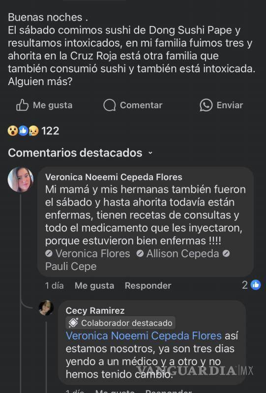 $!Son muchas las publicaciones que hablan de la intoxicación masiva.