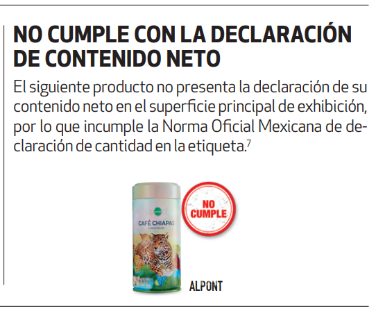 $!Profeco detecta irregularidades en etiquetado y presentación en 10 marcas de café tostado y molido en México