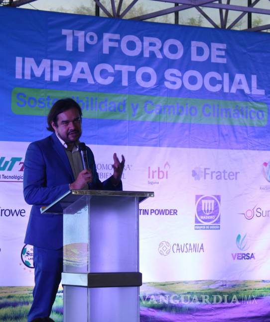 $!Juan Diego Hinojosa Sandoval, presidente de la Red de ESR de La Laguna. FRANCISCO RODRÍGUEZ