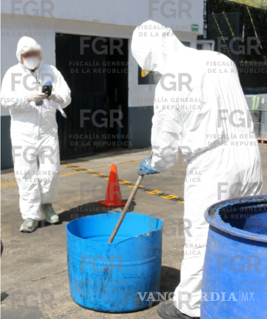 $!La Fiscalía General de la República (FGR) decomisó y destruyó más de 100 toneladas de sustancias y precursores químicos en Sinaloa.