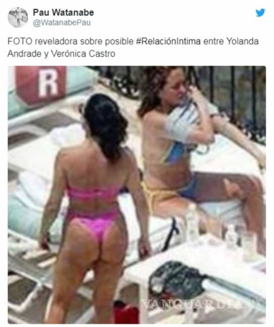 $!¡Yolanda Andrade tiene fotos de su boda con Verónica Castro!