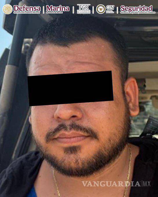 $!Christian “N”, objetivo capturado por autoridades estatales y federales en el norte del país.