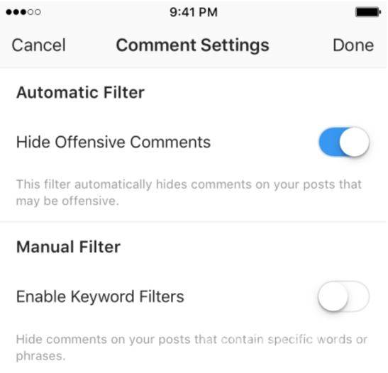 $!¡Adiós al spam! Instagram lanzará filtros contra comentarios ofensivos