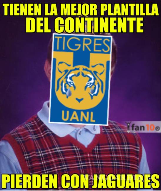 $!Los 'incomparables' memes por la derrota de Tigres