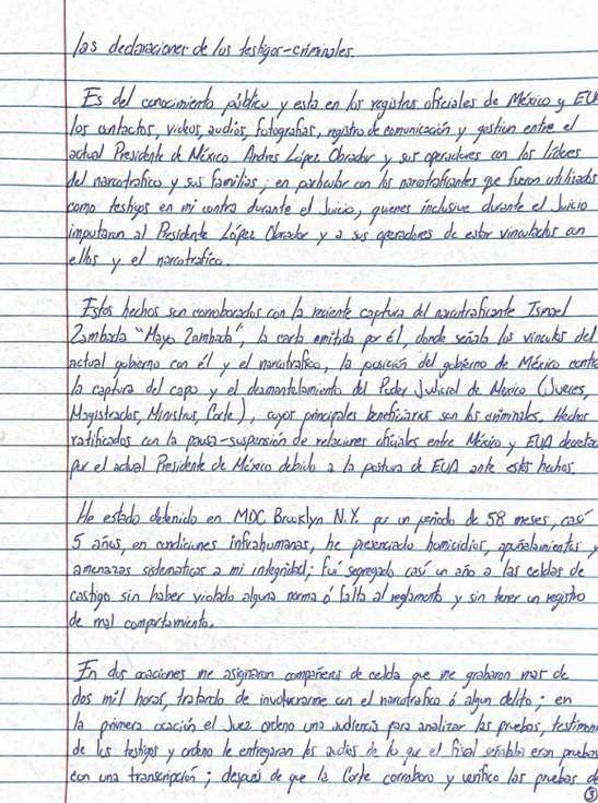 $!Desde la cárcel García Luna afirma que hay audios de AMLO con narcos