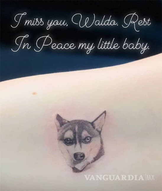 $!Sophie Turner y Joe Jonas rinden homenaje a su perro fallecido con tatuaje