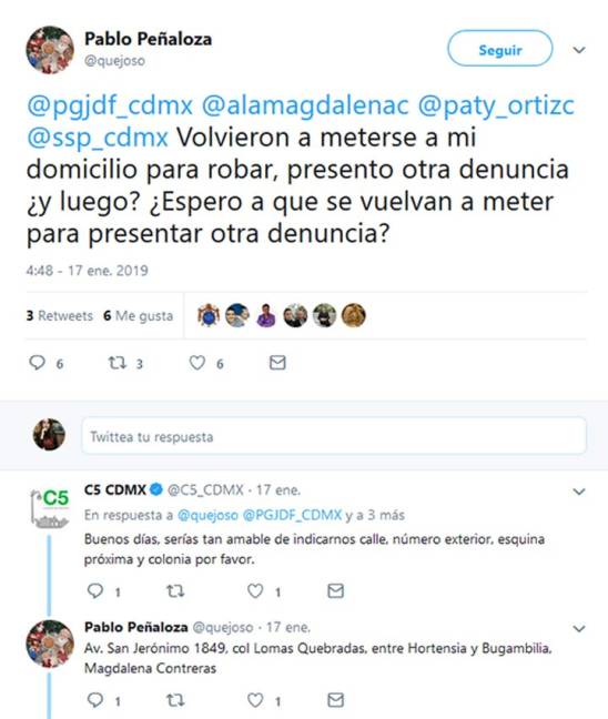 $!Académico de la UNAM denuncia robo vía Twitter; lo matan