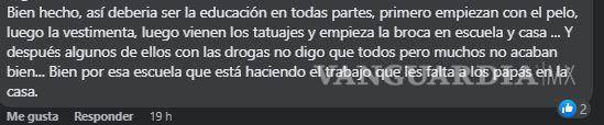 $!Otros mencionaron desagrado por el tipo de corte, el cual es denominado mullet, que se caracteriza por ser corto del frente y lados para dejar paso a una cabellera larga por detrás de la cabeza.