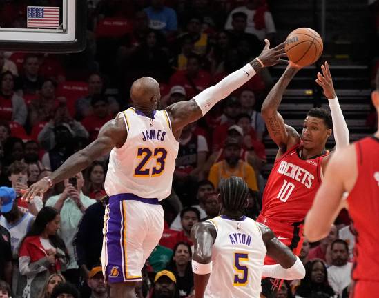 Los Rockets de Houston vencieron a los Lakers de Los Ángeles y evitaron la barrida en la primera ronda de los Playoffs de la NBA 2026.