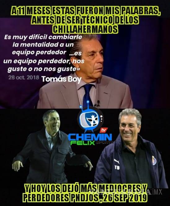 $!Los memes de la salida de Tomás Boy y llegada del 'Flaco' Tena a las Chivas