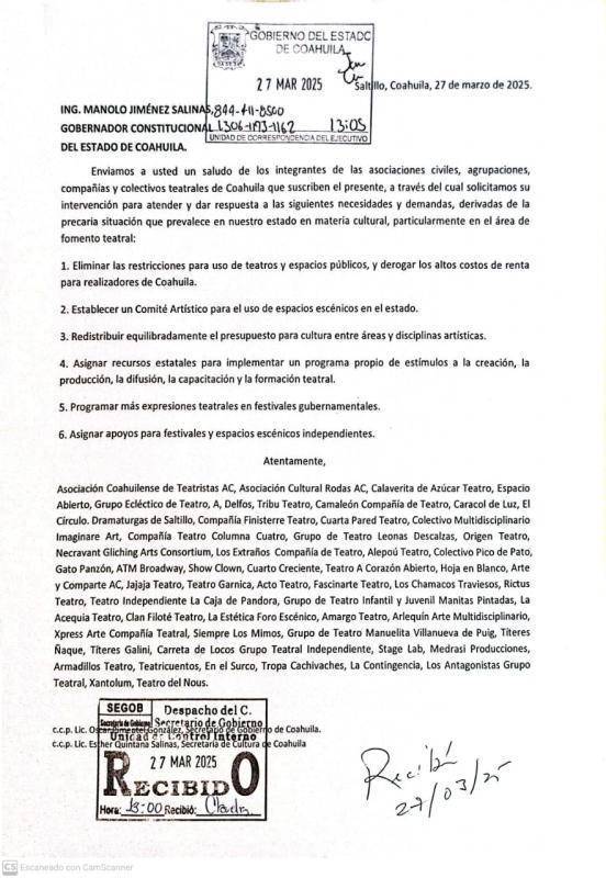 $!Son casi 60 asociaciones las que avalaron la inconformidad presentada.