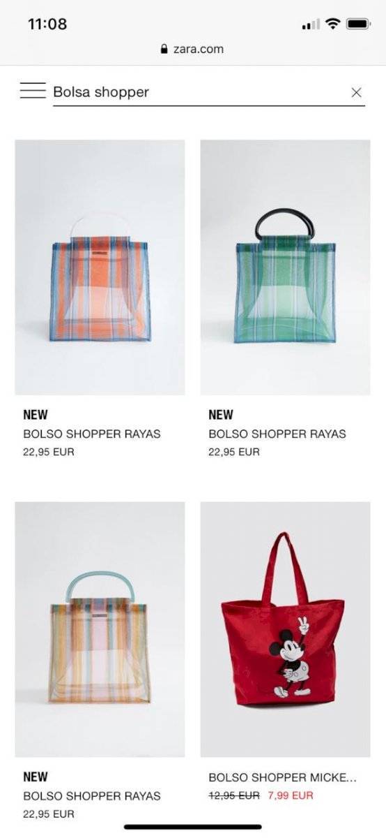 $!Zara retira sus carísimas 'bolsas de mandado'... solo en México