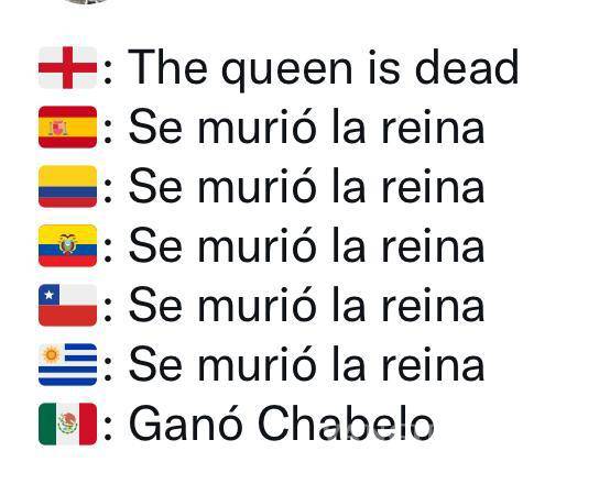 $!Chabelo se vuelve tendencia tras la muerte de la reina Isabel