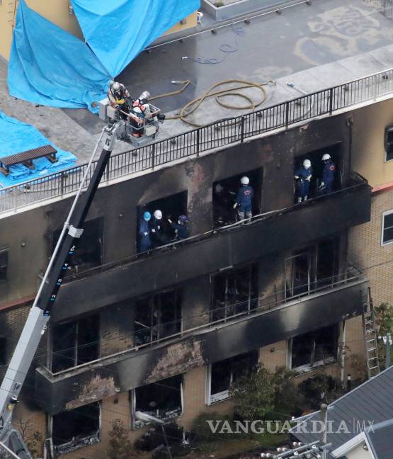 $!33 muertos por incendio que fue provocado en los estudios de animación Kyoto Animation en Japón
