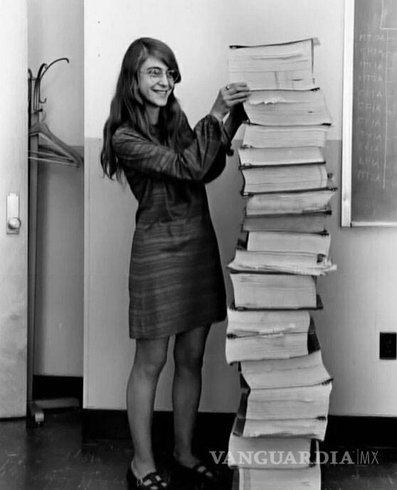 $!Margaret Hamilton: la mujer que mandó al hombre a la luna