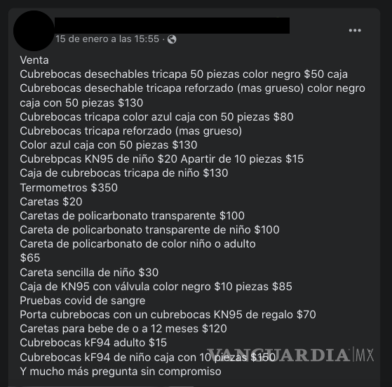 $!‘Nenis’ de Saltillo se suman a la contingencia; venden cubrebocas y pruebas para detectar COVID