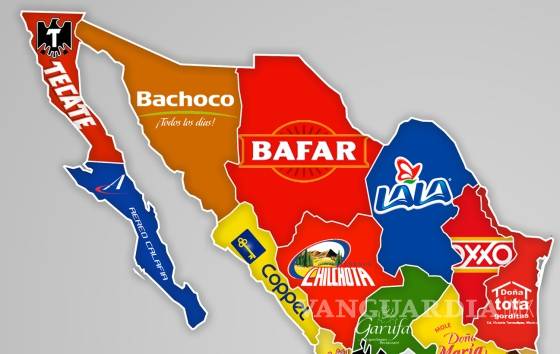 $!Este mapa te muestra el origen de las 32 marcas más populares de México