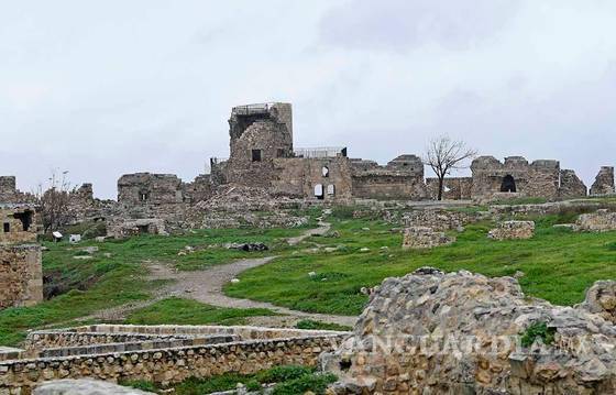 $!La ciudadela de Alepo y otros sitios arqueológicos de Siria también quedaron dañados tras el masivo terremoto.