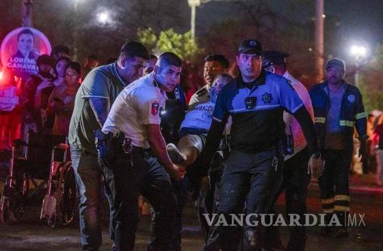 $!¿Quiénes son las víctimas de la tragedia del mitin de Máynez en Nuevo León?, ¿qué lo provocó?