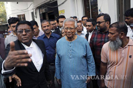 $!Los partidarios de Yunus denuncian que el juicio es solo porque tiene malas relaciones con la primera ministra de Bangladesh