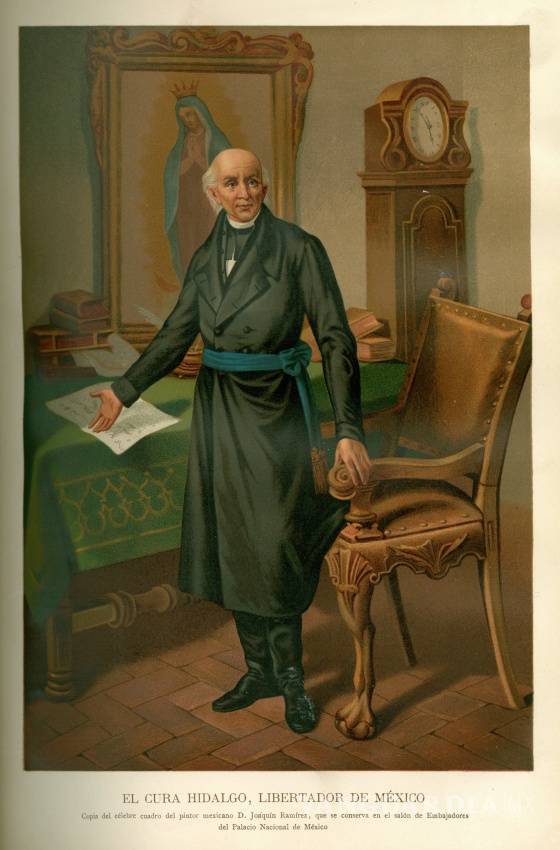 $!El Miguel Hidalgo que aparece por doquier es una invención de los pintores
