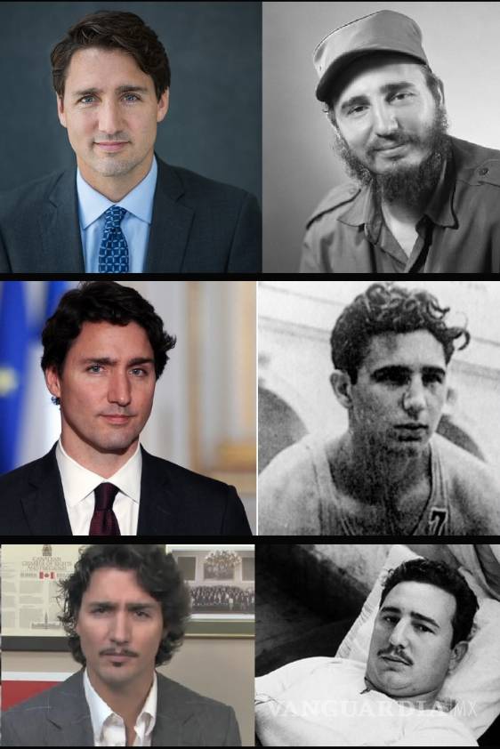 $!¿Fidel Castro es padre de Justin Trudeau? Teoría se desata en redes sociales