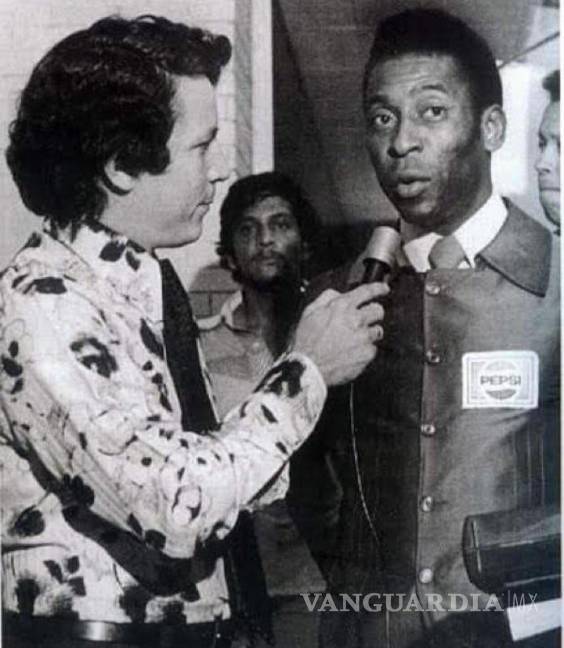 $!Jesús Héctor Benavides Fernández con Pelé.