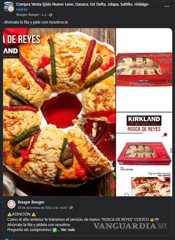 $!Revenden hasta en 500 pesos las roscas de Costco.