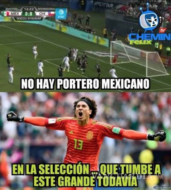 $!Los memes de la victoria de México ante Chile