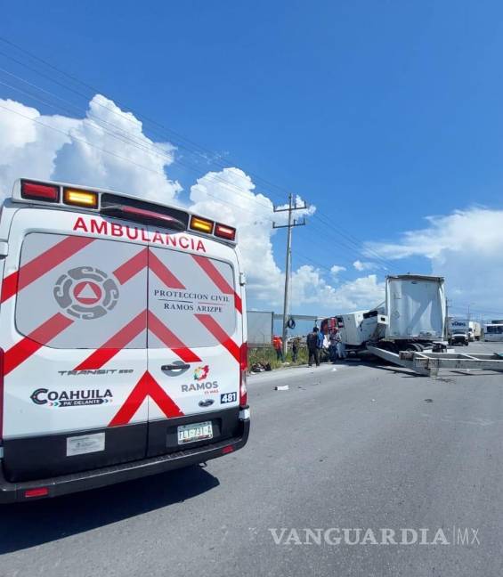 Choque automovilístico en el libramiento Óscar Flores Tapia deja un herido