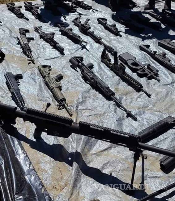 $!Una Browning M2 y dos Barret .50, entre 77 armas aseguradas en Guanajuato