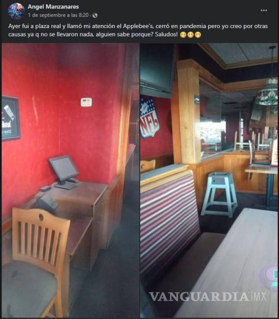 $!Así luce restaurante abandonado en Saltillo. Usuarios reaccionan a fotografías.