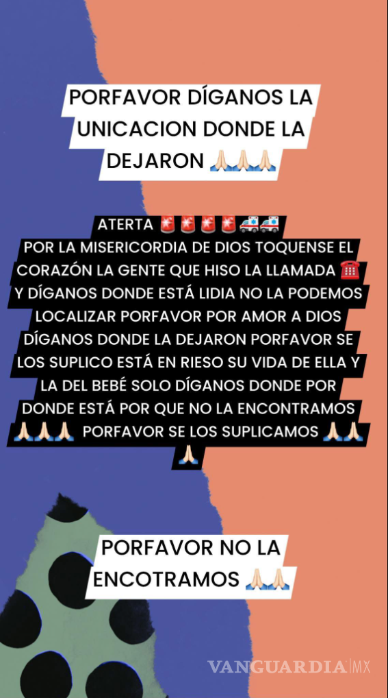 $!Mensajes de auxilio y una fotografía: Desaparece Lidya Valdivia, embarazada de nueve meses, en Puebla