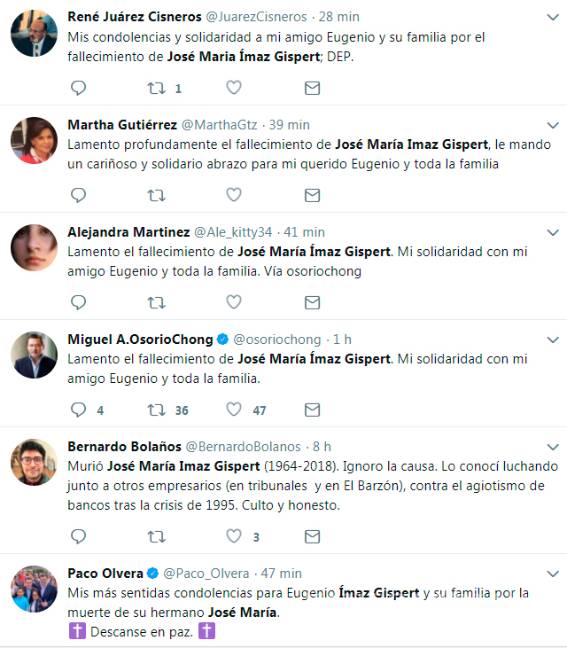 $!Fallece hermano de Eugenio Ímaz Gispert, exdirector General del Cisen