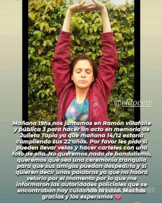 $!Juli se suicidó tras denunciar abusos de su padre