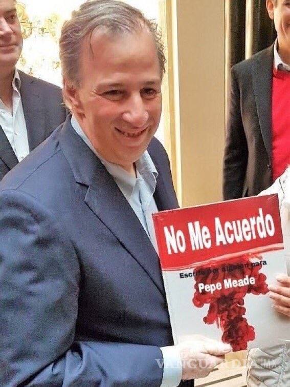 $!Filtran usuarios título del nuevo libro de Meade: “No me acuerdo”