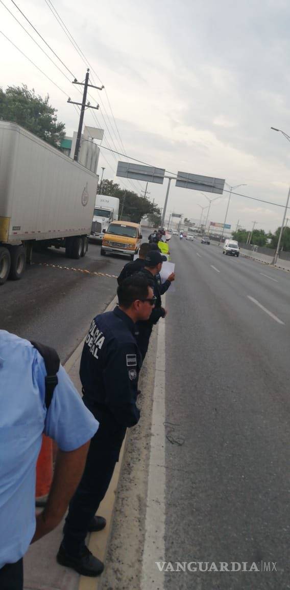 $!Elementos de la Policía Federal también se manifestaron en Nuevo León