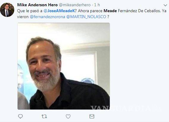 $!Meade reaparece con 'nuevo look' a casi un mes de la elección