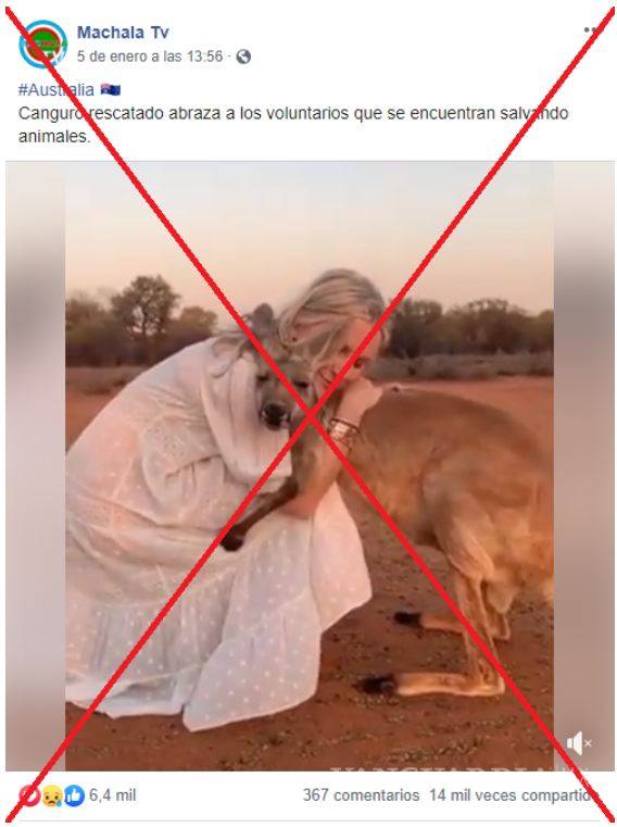 $!Estas son las fotografías falsas sobre los incendios en Australia