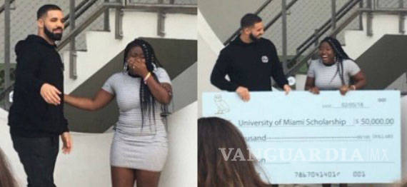 $!Drake sorprende en Miami con gira filantrópica