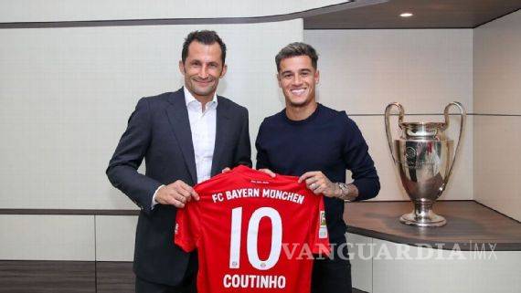$!Coutinho hace oficial su llegada al Bayern Munich