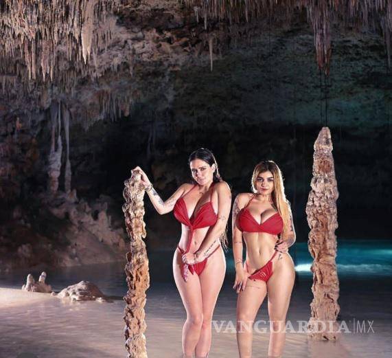 $!En la página de Instagram se muestran varios modelos, unos al lado de Kareli Ruiz. (FOTO: INSTAGRAAM | celi_sheli_bikinis.
