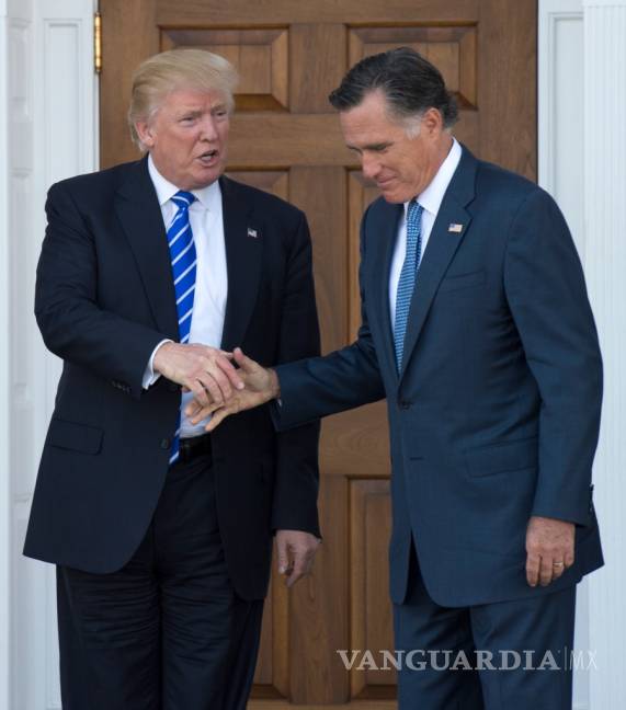 $!Trump se reúne con Mitt Romney