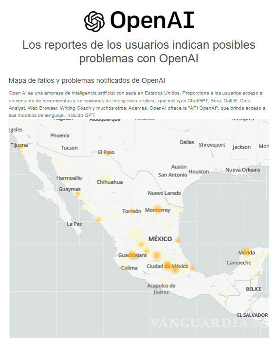 $!ChatGPT se restablece tras falla masiva de OpenAI este 3 de febrero