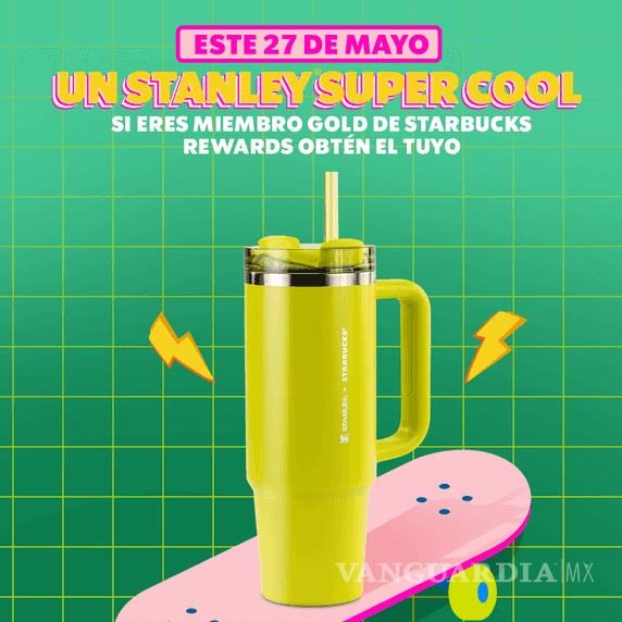 $!Starbucks estrena vaso Stanley Lime: ¿Cuándo y cómo obtenerlo en mayo?