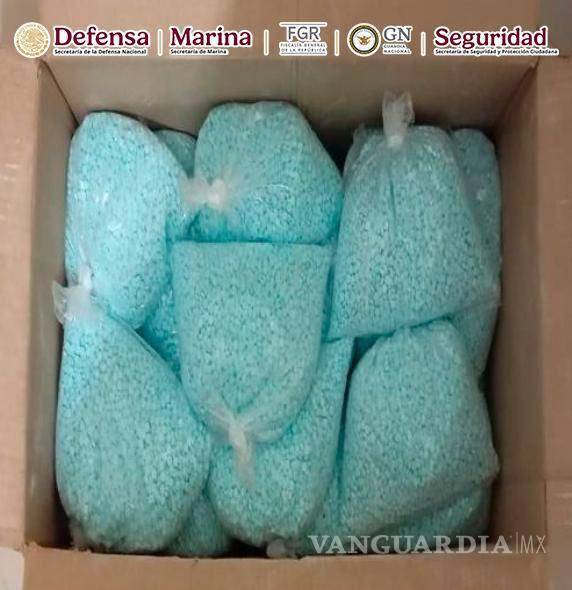 $!Detienen a presunto líder criminal y aseguran 270 kg de fentanilo en operativo en Villa de Álvarez, Colima