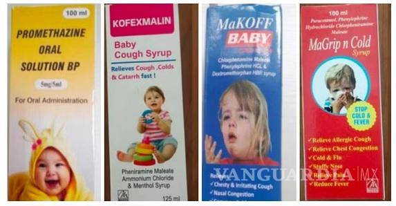 $!Jarabes para la tos causan muerte a 69 niños en Gambia; OMS e India investigan