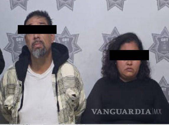 $!Francisco “N” y Maribel “N” fueron detenidos durante el operativo y trasladados para su puesta a disposición ante la autoridad competente.